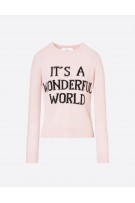 ALBERTA FERRETTI Baby Pink Wonderful W. Sweater