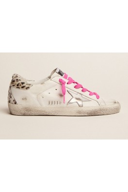 GOLDEN GOOSE SUPERSTAR with Laminated STAR and Leo Horsy Heel and metal Lettering