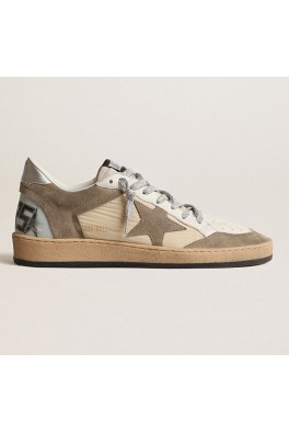 GOLDEN GOOSE BALLSTAR Nylon and Suede Star  and laminated Heel