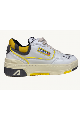 AUTRY SNEAKERS CLC Yellow and Grey